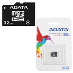 фото Карта памяти micro SDHC, 32 Gb, A-DATA, скорость передачи данных 4 Мб/сек. (class 4)