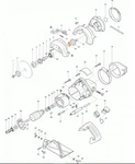 фото Makita О-Кольцо 18 резиновое алмазная пила Makita 4101RH рис.(4)