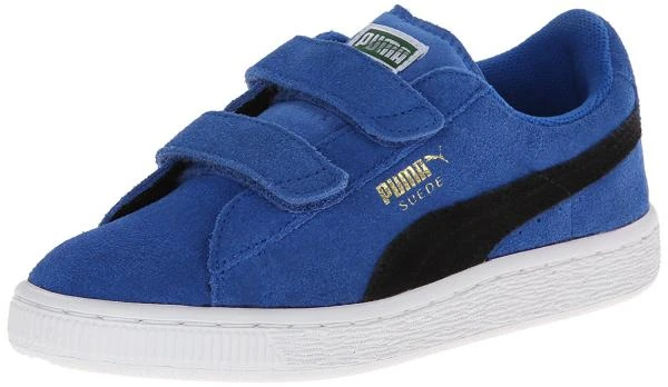 Фото PUMA Kids' Suede Sneaker with Hook-and-Loop Straps