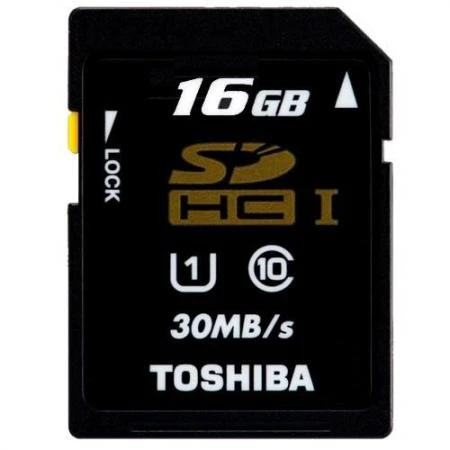 Фото Toshiba Карта памяти Toshiba SDHC 16Gb PFS016U