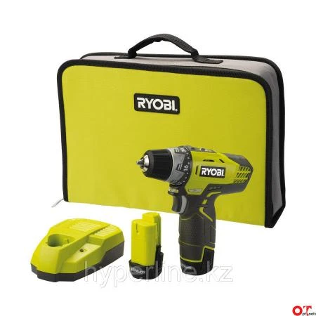 Фото Дрели-шуруповерты аккумуляторные RYOBI дрель - шуруповерт Ryobi R12DD-LL13S