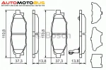 фото Комплект тормозных колодок Bosch 0986494444