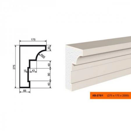 Фото Карниз КВ-275/1