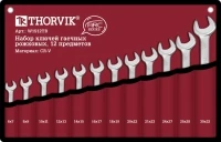 Фото Набор ключей рожковых в сумке, 6-32 мм, 12 предметов