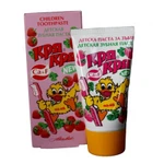 фото Зубная паста Кря-Кря для детей с ароматом Клубники Ca+F Ален Мак 50 ml