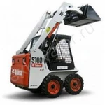 фото Гидробур для мини-погрузчика Bobcat S100