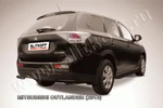 фото Slitkoff Уголки d57 черные MITSUBISHI OUTLANDER (2013)