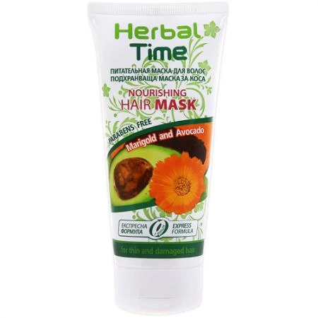 Фото Питательная маска для волос Herbal Time Роза Импекс 200 ml