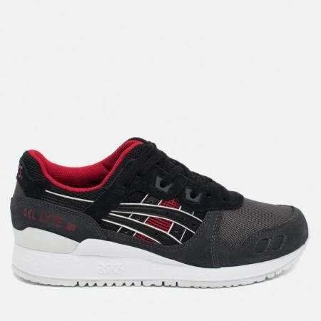 Фото ASICS Gel-Lyte III Dark Grey/Black/Red