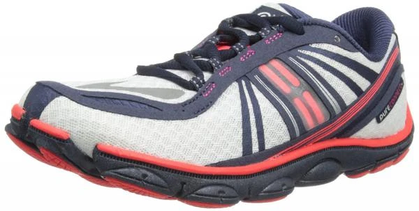 Фото Brooks Women's PureConnect 3 Lightweight Running Shoes, Color: White/Poppy/Midnight, Size: 10.5