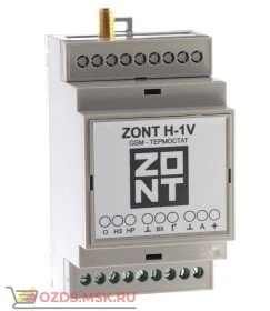 Фото ZONT H-1V GSM-контроллер на DIN рейку управление котлом и бойлером с поддержкой OpenTherm