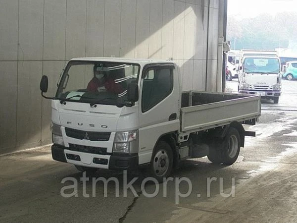 Фото Грузовик бортовой MITSUBISHI CANTER кузов FEA50 год выпуска 2012 грузоподъемность 3 тонны пробег 54 тыс км