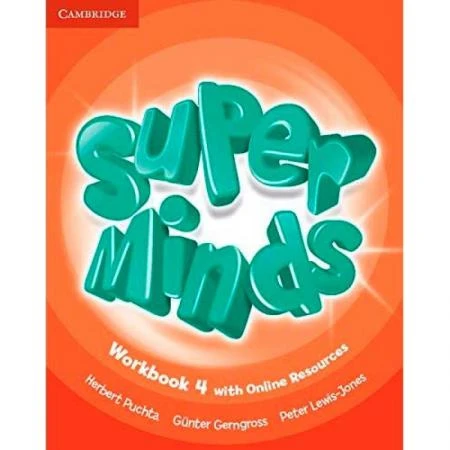 Фото Super Minds. 4 Workbook with Online Resources. Puchta, Gerngross, Lewis-Jones.