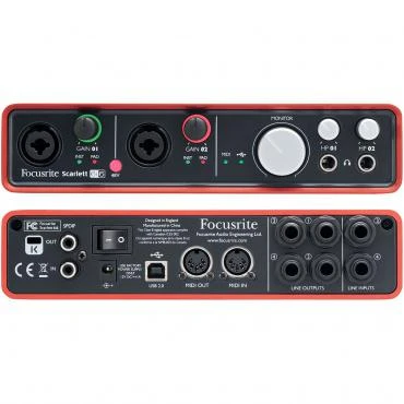 Фото USB аудио интерфейс FOCUSRITE Scarlett 6i6