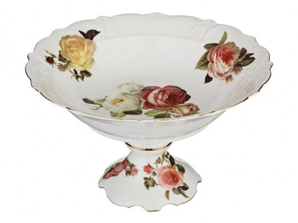 Фото Конфетница диаметр=30 см. Porcelain Manufacturing (249-037)