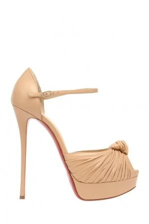 Фото Christian Louboutin Кожаные босоножки Marchavekel 150