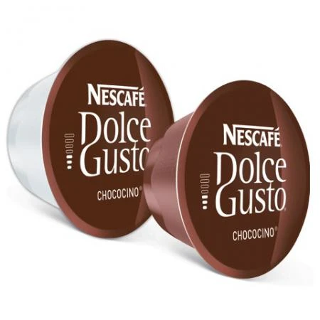 Фото Капсулы для кофемашин NESCAFE Dolce Gusto Chococino, капсулы какао 8 шт. х 16 г, молочная капсула 8 шт. х 17,8 г