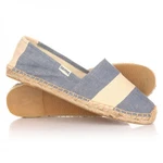 фото Эспадрильи женские Soludos Stripe Print Chambray Natural