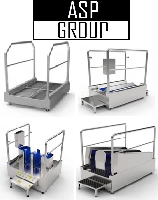 Фото Станции мойки и дезинфекции обуви (проходного типа) "ASP-group" модели ASP-L