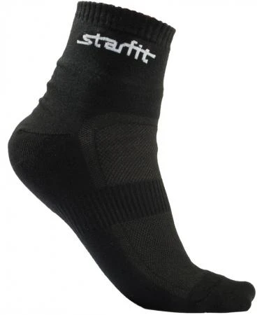 Фото Носки средние STARFIT SW-202, р.39-42, черные (2 ПАРЫ) (136167)