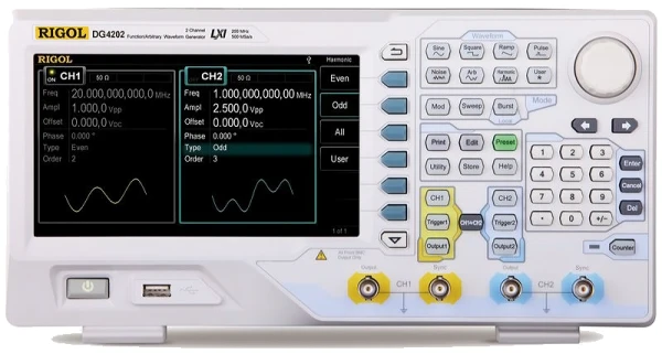 Фото Генератор сигналов RIGOL DG4202 универсальный