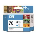 фото Расходные материалы HP HP 70 Matte Black and Cyan Printhead