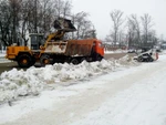 фото Уборка снега с прилегающей территории