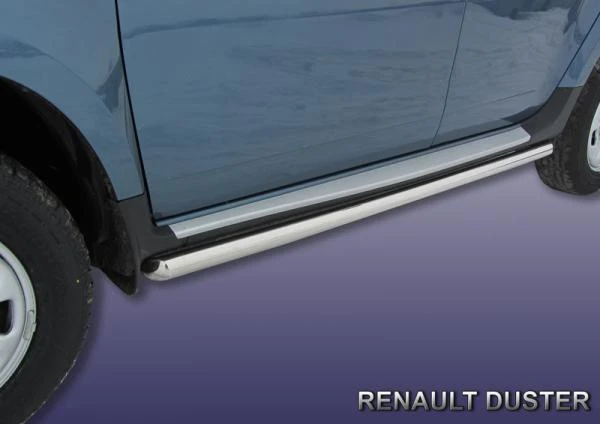 Фото Slitkoff Защита порогов d57 труба Renault Duster