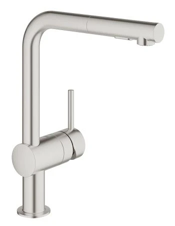 Фото Grohe Minta 30274DC0 Смеситель для кухни, выдвижной излив