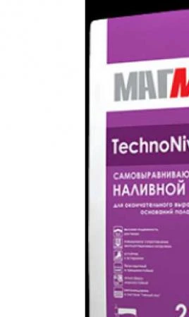 Фото Магма Наливной пол цементный Магма TechnoNivelir 3-20мм 25 кг