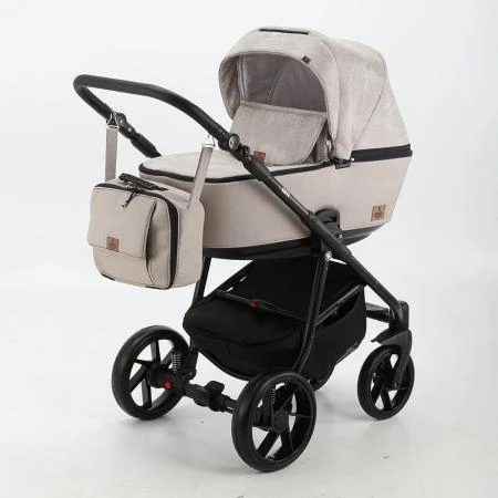 Фото Коляска 2 в 1 BeBe-mobile Gusto светло-бежевая