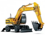 фото Аренда колесного экскаватора JCB JS 160W