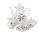 фото Кофейный сервиз на 6 персон 15 пр."майсенский букет" 1200/140/300/300 мл. Bohemia Porcelan (655-141)