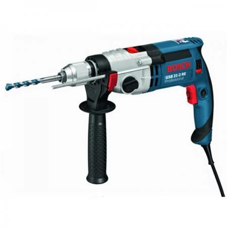 Фото Дрель ударная BOSCH GSB 21-2 RE в чем. (1100 Вт