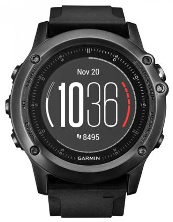 Фото Garmin Умные часы Garmin Fenix 3 Sapphire (black) HR