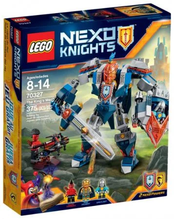 Фото Lego Дания Конструктор Lego Nexo Knights 70327 The King's Mech (Лего 70327 Механический рыцарь Короля)