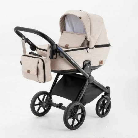 Фото Коляска 2 в 1 BeBe-mobile Cezaro светло-бежевая