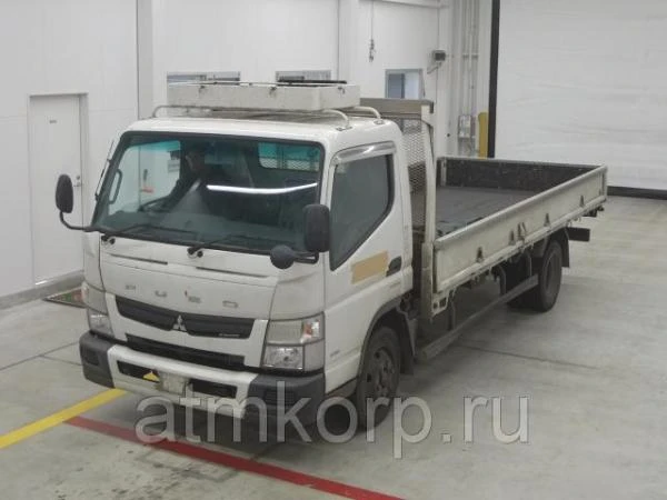 Фото Грузовик бортовой MITSUBISHI CANTER кузов FEB90 гв 2012 багажник груз 4 тн пробег 162 т.км