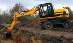 Фото №3 Аренда экскаватора в Киеве JCB JS 160W