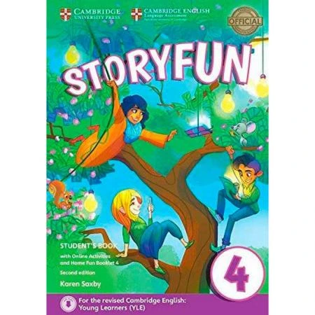 Фото Storyfun for Movers. Level 4. Student's Book with Online Activities and Home Fun Booklet 4. Saxby K.