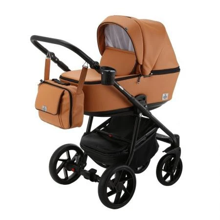 Фото Коляска 2 в 1 BeBe-mobile Gusto Deluxe эко-кожа терракотовая