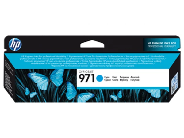 Фото HP 971 Cyan Ink Cartridge