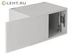 фото EC-WP-075240-GY: Шкаф телекоммуникационный 19” настенный антивандальный