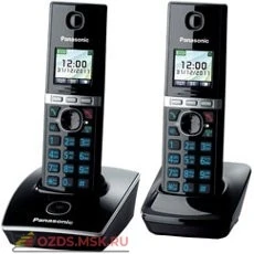 Фото Panasonic KX-TG8052RUB — Беспроводной телефон DECT (радиотелефон) , цвет черный