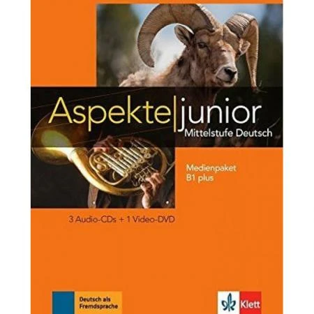 Фото Aspekte junior. B1 plus. Medienpaket (3 CDs + Video)