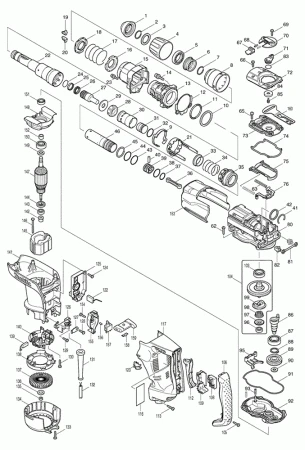 Фото Makita Приводной фланец для HR4011C/ перфоратор Makita HR4011C рис.( 99)