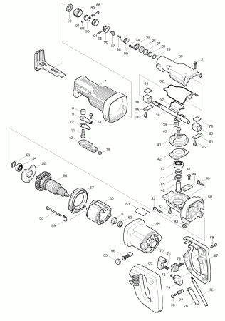 Фото Штифт MAKITA 5 JR3030T мет.