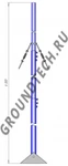 Фото №2 Молниеприемник составной L = 4 - 10 м