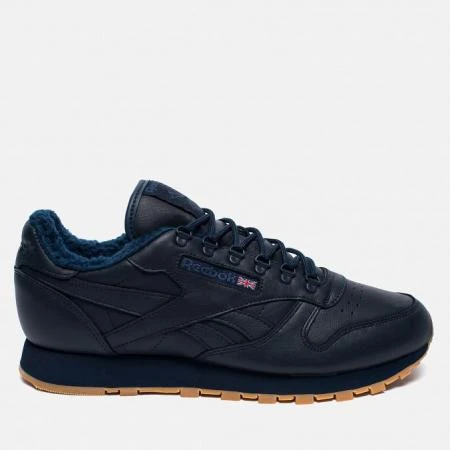 Фото Reebok Classic Leather Sherpa TS Collegiate Navy/Gum