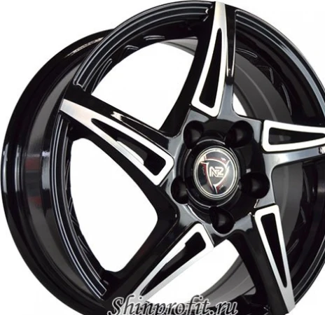 Фото NZ Wheels SH661 6.5x16/5x114.3 D66.1 ET47 BKF